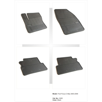 Covoare cauciuc Ford C-Max 2003-2010 ( 0305 P50 )