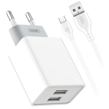 Incarcator retea USB 2.4A  cu cablu  Micro USB  