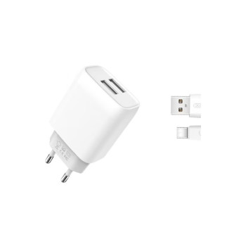 Incarcator retea USB Quick Charge QC3.0 18W cu cablu  Type-C  
