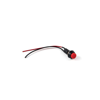 Buton cu revenire pentru claxon  Rosu