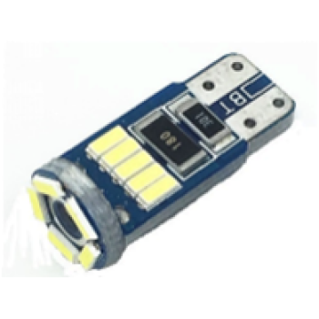 Bec auto LED T10 4014 cu 15 SMD ALB 12V CANBUS JSUN44