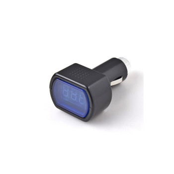 Voltmetru digital tip mufa pentru bricheta auto  