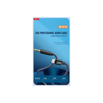 Cablu audio adaptor tata Lightning la tata JACK 3.5mm  