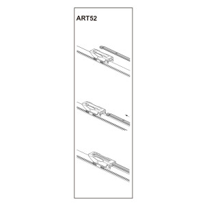 Stergator parbriz pasager CITROEN C3 11/2009-> 