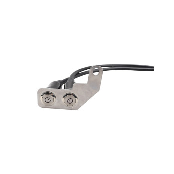 Buton dublu cu suport moto  ATV  metalic  