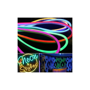 Banda LED Neon Flex 5 metri/10w pe metru  12V 