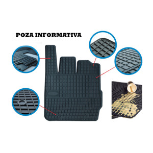 Covoare cauciuc OPEL CORSA C 2002-2006 ( 07051 P40 )