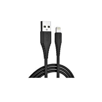 Cablu telefon Golf Usb -  iPhone Negru 