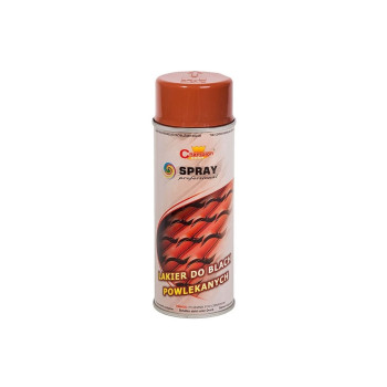 Spray vopsea Profesional CHAMPION pentru tabla / acoperis 400ml Maro Aprins 