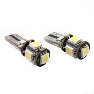 Bec 5 LED CanBus T10 12V ALB (pret/set) 70214