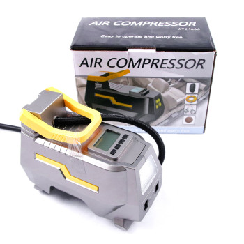 Compresor aer PREMIUM cu manometru digital 12V. 