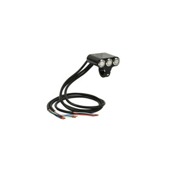 Intrerupator moto aluminiu cu 3 butoane  