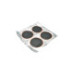 Set 4 petice vulcanizare rotunde 108mm pentru camere aer Maruni