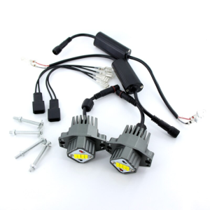 Set 2 becuri LED Marker Angel Eyes auto compatibil BMW E90 LCI 80W alb xenon 6000K canbus
