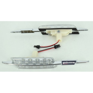 Lampi laterale LED semnalizare transparente compatibile BMW.