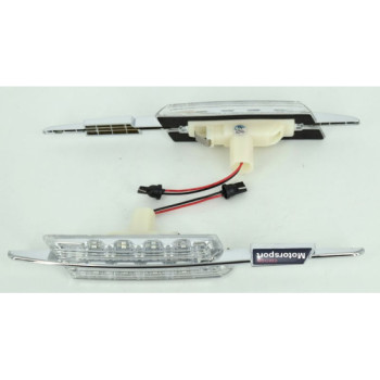 Lampi laterale LED semnalizare transparente compatibile BMW. Lampi laterale LED semnalizare transparente compatibile BMW.