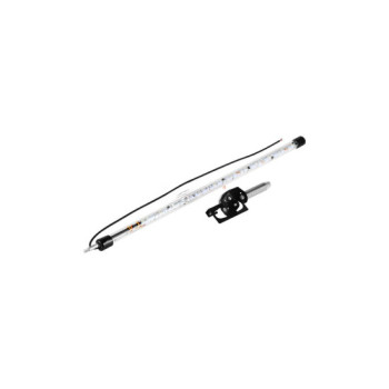 Antena ornament ATV / Offroad 60cm , LED RGB Digital Magic 12V cu aplicatie pe telefon bluetooth