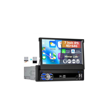 Radio auto 1DIN Android 7 inch retractabil 4GB+64GB Wireless CarPlay Android Auto Radio auto 1DIN Android 7 inch retractabil 4GB+64GB Wireless CarPlay Android Auto