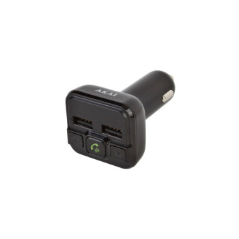 Modulator FM Akai , Bluetooth, USB, Micro SD Card reader, functie incarcator telefon, microfon incorporat, egalizator Modulator FM Akai , Bluetooth, USB, Micro SD Card reader, functie incarcator telefon, microfon incorporat, egalizator