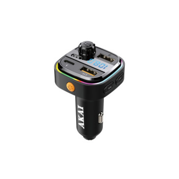 Modulator Akai FM cu Bluetooth si functie de incarcare Modulator Akai FM cu Bluetooth si functie de incarcare