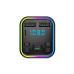 Modulator FM auto Bluetooth 5.0 Type-C dual USB 3.1A incarcare rapida RGB afisaj LED