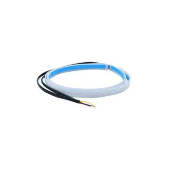 Set banda DRL LED lumina alba si semnalizare dinamica galbena 60cm 12V Set banda DRL LED lumina alba si semnalizare dinamica galbena 60cm 12V