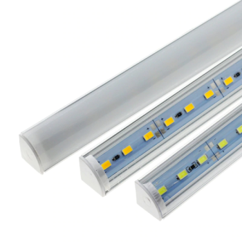 Banda Led rigida 5730 korea chip cu profil pe colt, 1m 12V Lumina Alb 6000k 18W Banda Led rigida 5730 korea chip cu profil pe colt, 1m 12V Lumina Alb 6000k 18W