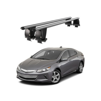 Bare transversale portbagaj auto aluminiu compatibile plafon neted Chevrolet Volt 2010-2015 argintii sau negre Bare transversale portbagaj auto aluminiu compatibile plafon neted Chevrolet Volt 2010-2015 argintii sau negre