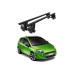 Bare transversale portbagaj auto aluminiu compatibile plafon neted Fiat Punto III 199 2012-2018 argintii sau negre
