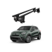 Bare transversale portbagaj auto aluminiu compatibile plafon neted Fiat 500X 2015-> argintii sau negre Bare transversale portbagaj auto aluminiu compatibile plafon neted Fiat 500X 2015-> argintii sau negre