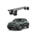 Bare transversale portbagaj auto aluminiu compatibile plafon neted Fiat 500X 2015-> argintii sau negre Bare transversale portbagaj auto aluminiu compatibile plafon neted Fiat 500X 2015-> argintii sau negre