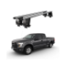 Bare transversale portbagaj auto aluminiu compatibile plafon neted Ford F150 SuperCab SuperCrew Cab 2015-2020 argintii sau negre