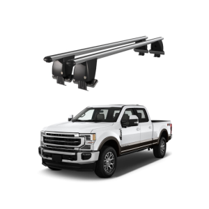 Bare transversale portbagaj auto aluminiu compatibile plafon neted Ford F250 2015-> argintii sau negre