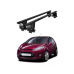 Bare transversale portbagaj auto aluminiu compatibile plafon neted Ford Fiesta VI 2008-2013 argintii sau negre Bare transversale portbagaj auto aluminiu compatibile plafon neted Ford Fiesta VI 2008-2013 argintii sau negre