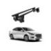 Bare transversale portbagaj auto aluminiu compatibile plafon neted Hyundai Accent V HC Hatchback 2017-> argintii sau negre
