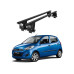 Bare transversale portbagaj auto aluminiu compatibile plafon neted Hyundai i10 PA 2007-2013 argintii sau negre