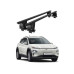 Bare transversale portbagaj auto aluminiu compatibile plafon neted Hyundai Kona Electric 2018-> argintii sau negre