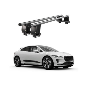 Bare transversale portbagaj auto aluminiu compatibile plafon neted Jaguar I-Pace 2018-> argintii sau negre Bare transversale portbagaj auto aluminiu compatibile plafon neted Jaguar I-Pace 2018-> argintii sau negre