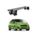 Bare transversale portbagaj auto aluminiu compatibile plafon neted Ford Fiesta VI 2013-2017 argintii sau negre
