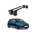 Bare transversale portbagaj auto aluminiu compatibile plafon neted Ford Fiesta VII ST-Line 2017-> argintii sau negre