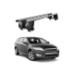 Bare transversale portbagaj auto aluminiu compatibile plafon neted Ford Mondeo III Combi 2007-2010 argintii sau negre