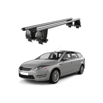 Bare transversale portbagaj auto aluminiu compatibile plafon neted Ford Mondeo III Combi 2010-2014 argintii sau negre Bare transversale portbagaj auto aluminiu compatibile plafon neted Ford Mondeo III Combi 2010-2014 argintii sau negre
