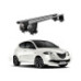 Bare transversale portbagaj auto aluminiu compatibile plafon neted Lancia Ypsilon 2010-2013 argintii sau negre