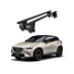 Bare transversale portbagaj auto aluminiu compatibile plafon neted Mazda CX-3 2015-> argintii sau negre