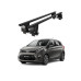 Bare transversale portbagaj auto aluminiu compatibile plafon neted Kia Picanto JA 2017-> argintii sau negre