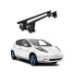 Bare transversale portbagaj auto aluminiu compatibile plafon neted Nissan Leaf ZE0 2010-2016 argintii sau negre
