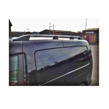 Set bare portbagaj longitudinale aluminiu auto compatibile Volkswagen Caddy I Maxi 2003-2009 Set bare portbagaj longitudinale aluminiu auto compatibile Volkswagen Caddy I Maxi 2003-2009