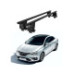 Bare transversale portbagaj auto aluminiu compatibile plafon neted Renault Megane IV Grand Coupe 2017-> argintii sau negre