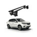 Bare transversale portbagaj auto aluminiu compatibile plafon neted Renault Koleos 2008-2016 argintii sau negre