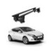 Bare transversale portbagaj auto aluminiu compatibile plafon neted Renault Megane Coupe 2009-> argintii sau negre